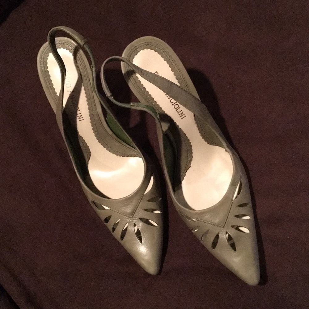 Women’s Enzo Angiolini Sedona Green Leather Shoes